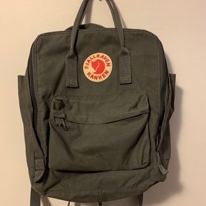 Fjallraven Kanken Backpack in Super Grey